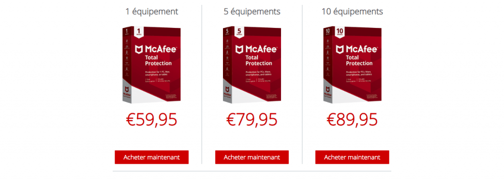 avis McAfee