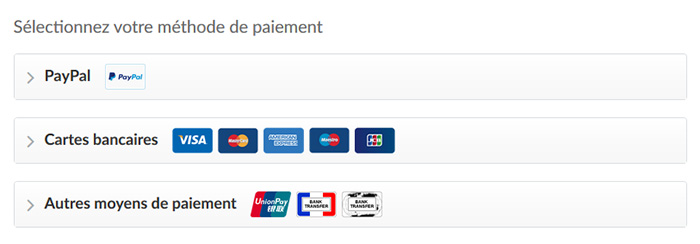 Moyens paiement Zenmate