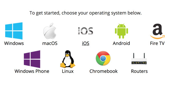 Appareils IPVanish