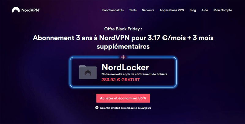 Black Friday de NordVPN