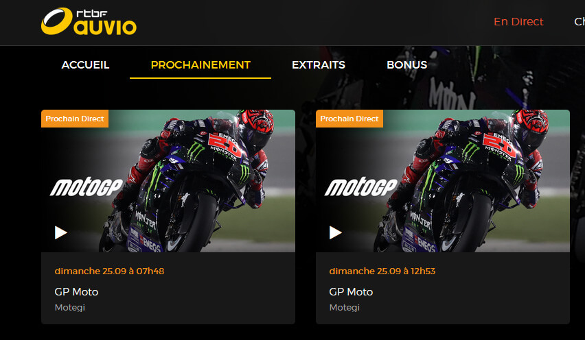 Programme TV MotoGP GP Japon Motegi