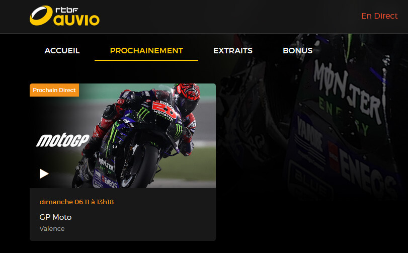 Programme TV MotoGP GP Valence